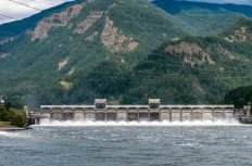Bonneville Dam on the Columbia River