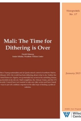 Mali: The Time for Dithering is Over