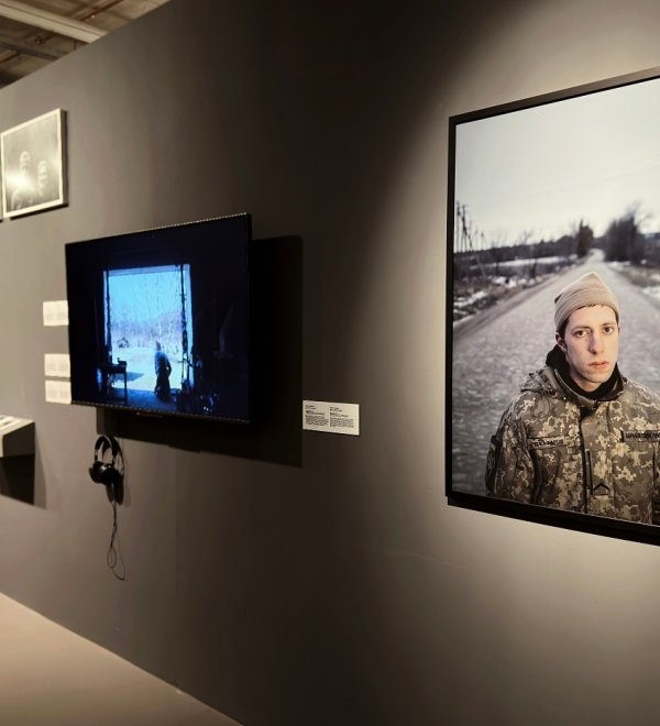 Contemporary exhibition in Lviv art center