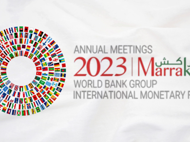 World Bank and IMF Marrakech Annual Meeting Logo
