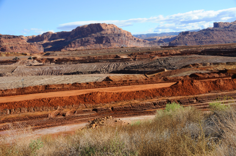 Uranium Mine Tailings Clean-Up near Moab
