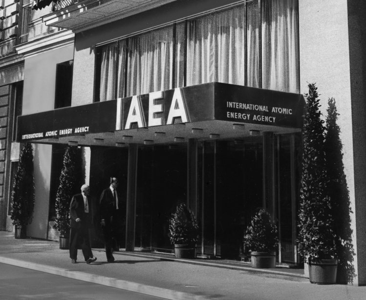 Headquarters of the International Atomic Energy Agency (IAEA) in Vienna, Austria. September 1977. Photo Credit: IAEA