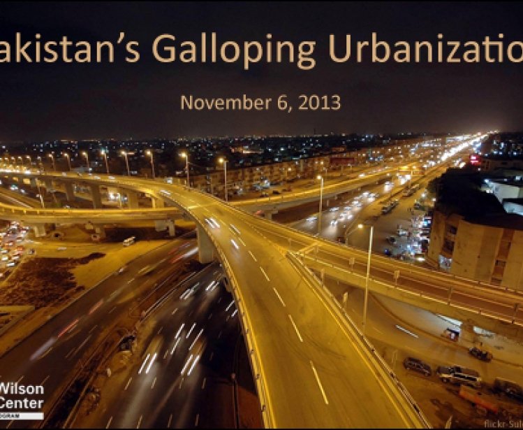 Pakistan's Galloping Urbanization