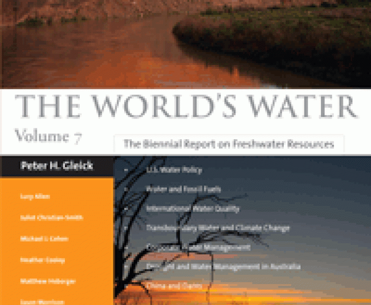 Report Launch: The World’s Water, Vol. 7