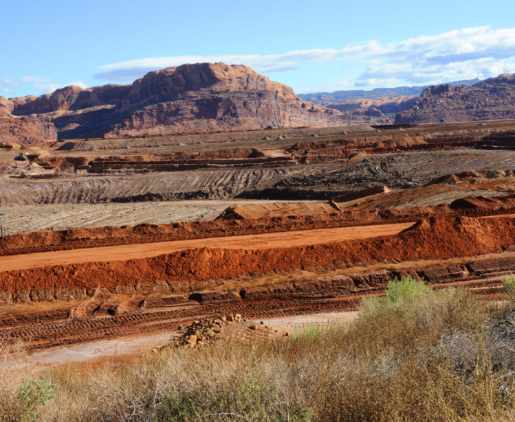 Uranium Mine Tailings Clean-Up near Moab