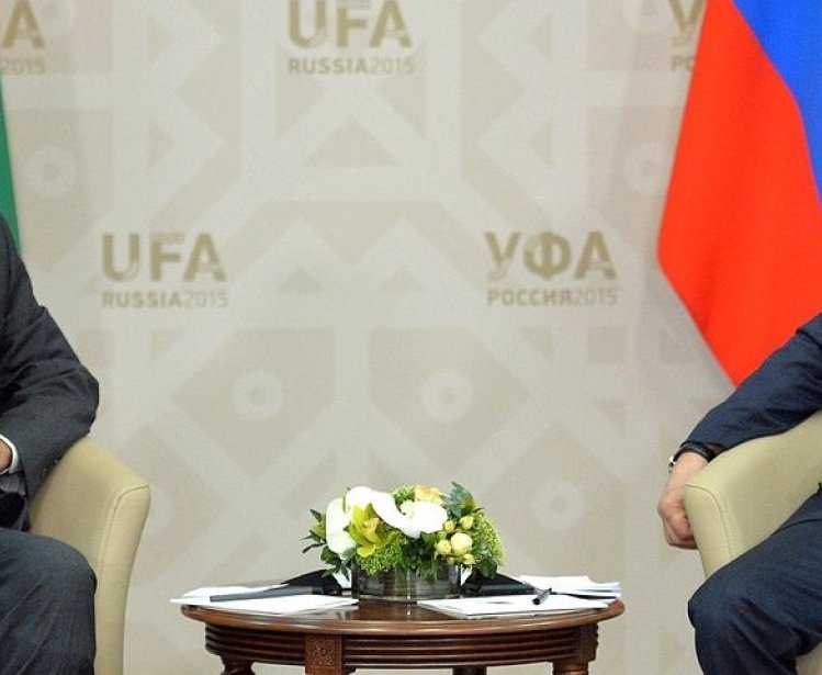 Meeting of Russian President Vladimir Putin and President of Afghanistan Ashraf Ghani