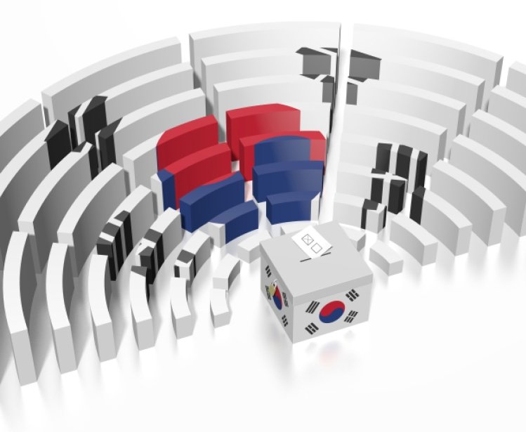 South Korean Parliamentary Elections rendering