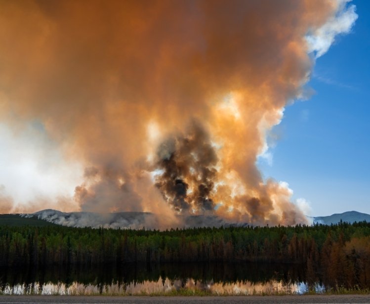 Yukon Territory Wildfire