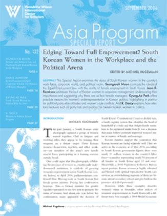Edging Toward Full Empowerment? South Korean Women in the Workplace and the Political Arena
