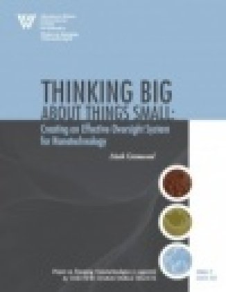 PEN 7 - Thinking Big About Things Small: Creating an Effective Oversight System for Nanotechnology