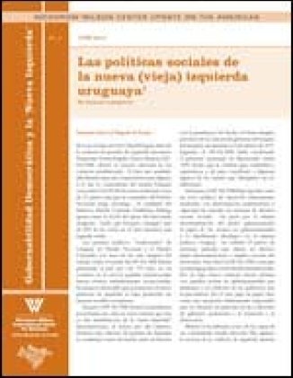 Las pol&#237;ticas sociales de la nueva (vieja) izquierda uruguaya