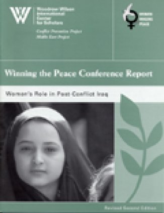 Winning the Peace: Women's Role in Post-Conflict Iraq