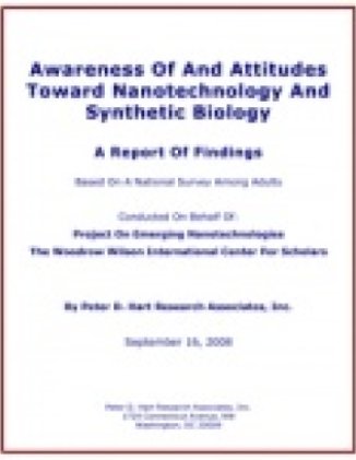 Poll: Risks and Benefits of Synthetic Biology and Nanotechnology