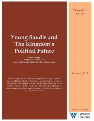 Young Saudis and The Kingdom’s Political Future