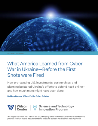 Cover photo: What America Learned from Cyber War in Ukraine—Before the First Shots were Fired