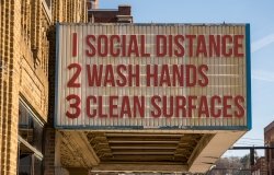 Social Distancing, Wash Hands, Clean Surfaces