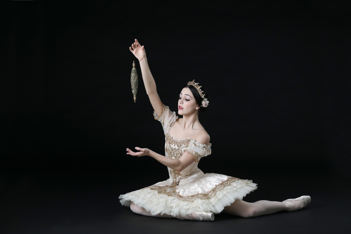 The Washington Ballet's Katherine Barkman as Princess Aurora. Photo credit: Tony Powell