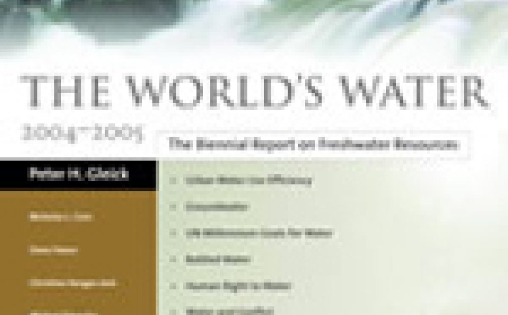 The World's Water: The Biennial Report on Freshwater Resources 2004-2005