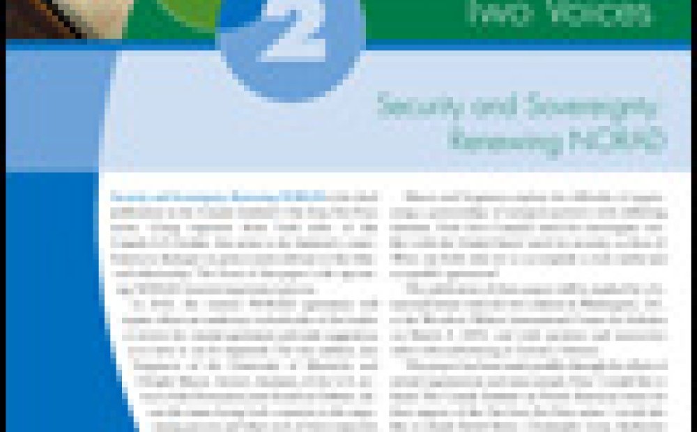 Security and Sovereignty: Renewing NORAD