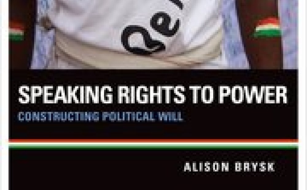 Speaking Rights to Power: Constructing Political Will