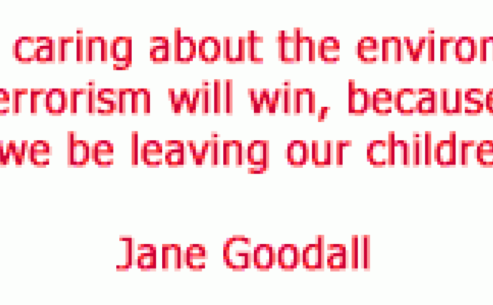<b>Conservation, Population, and Health: A Conversation with Jane Goodall</b>
