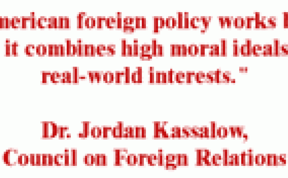 U.S. Foreign Policy and Global Health: Addressing Issues of Humanitarian Aid and Political Instability