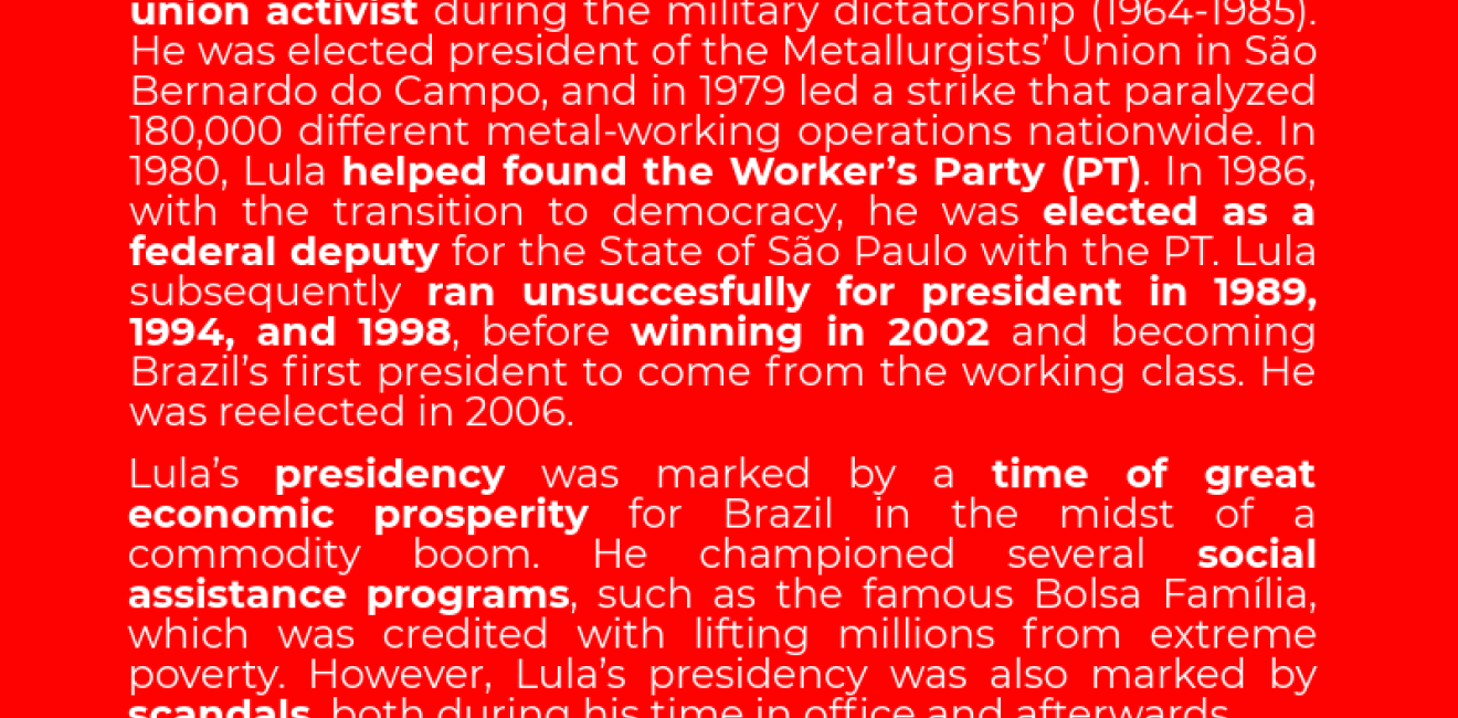 Lula - Candidate Bio