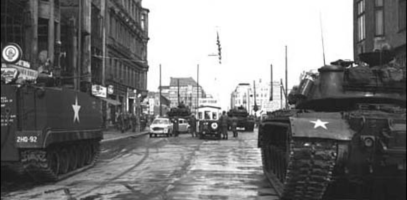 CWIHP Director Christian Ostermann helps launch Cold War “Black Box” at Berlin’s Checkpoint Charlie