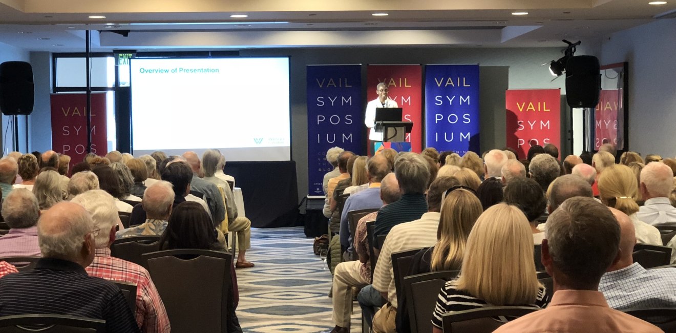 Africa Program Director Dr. Monde Muyangwa Presents at the Vail Symposium in Colorado