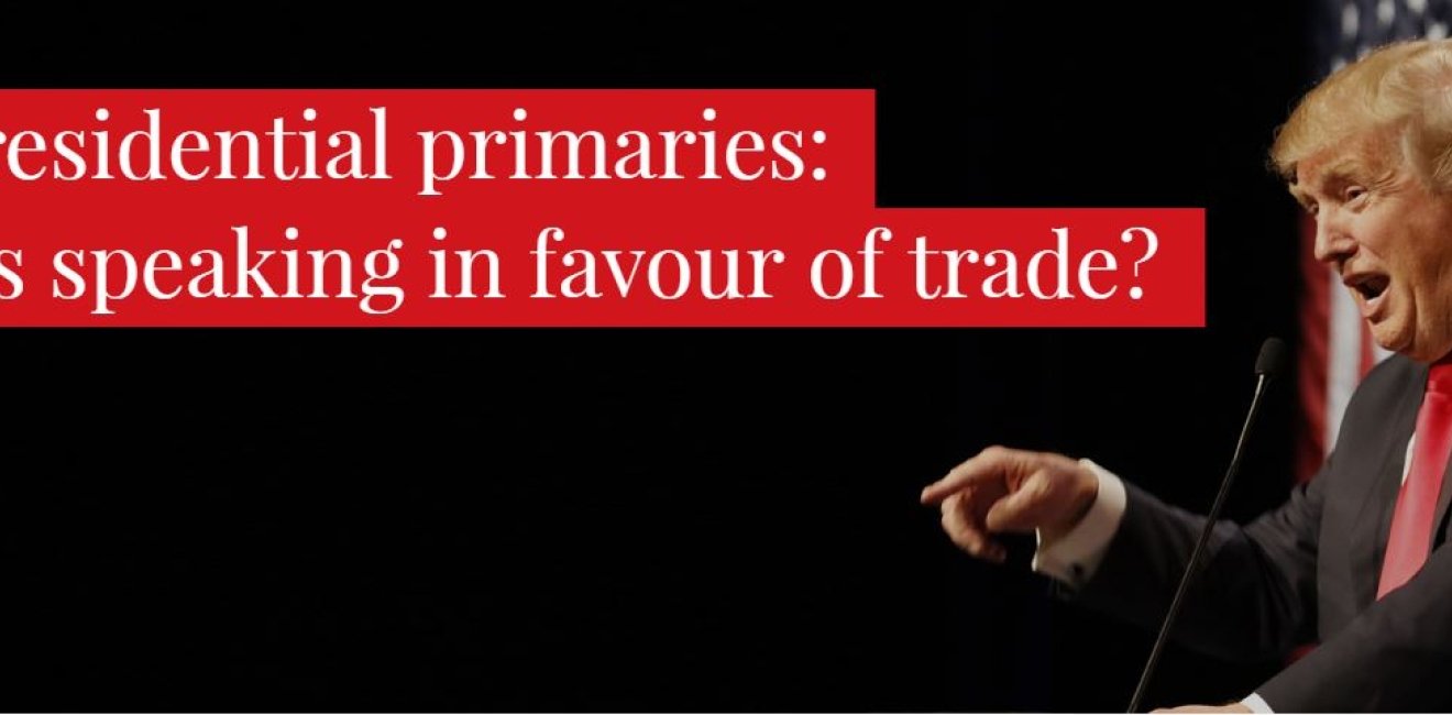 U.S. presidential primaries: Who’s speaking in favour of trade?