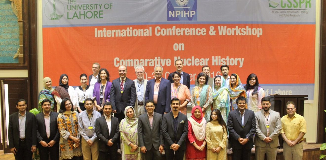 NPIHP Hosts Conference on "Comparative Nuclear History" in Pakistan