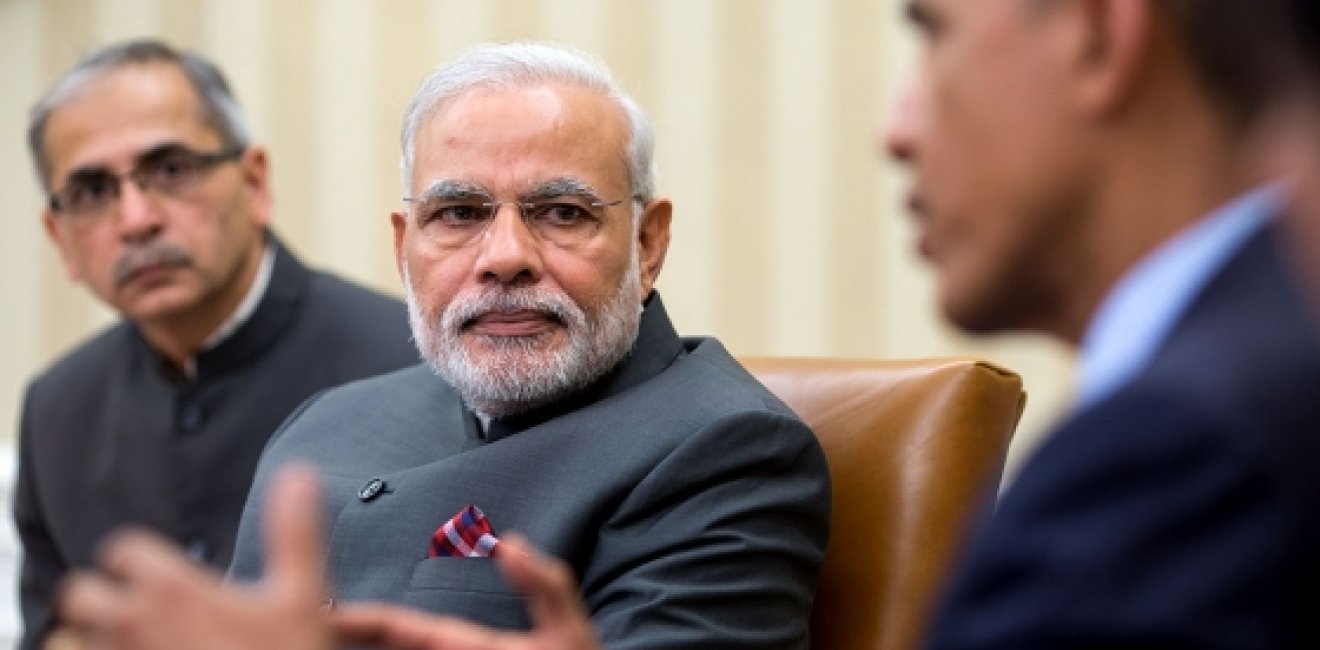 Prime Minister of India Narendra Modi and President Obama
