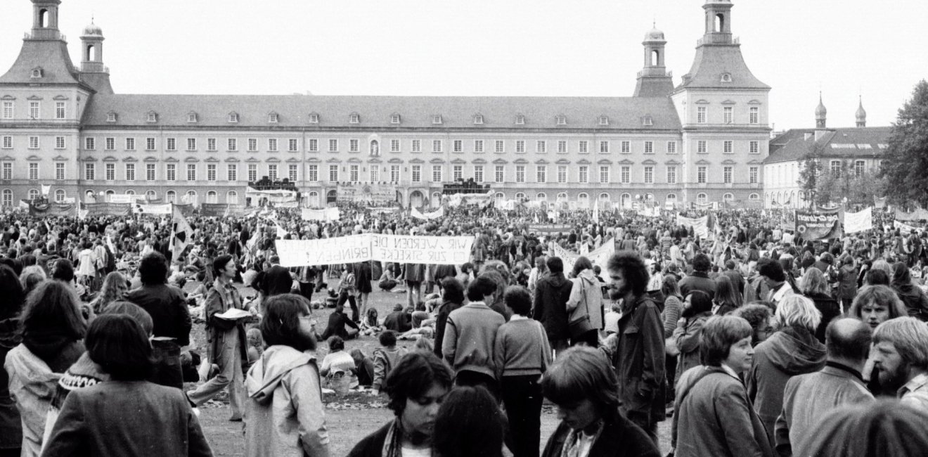Anti-nuclear protest in Bonn, Germany in 1979
