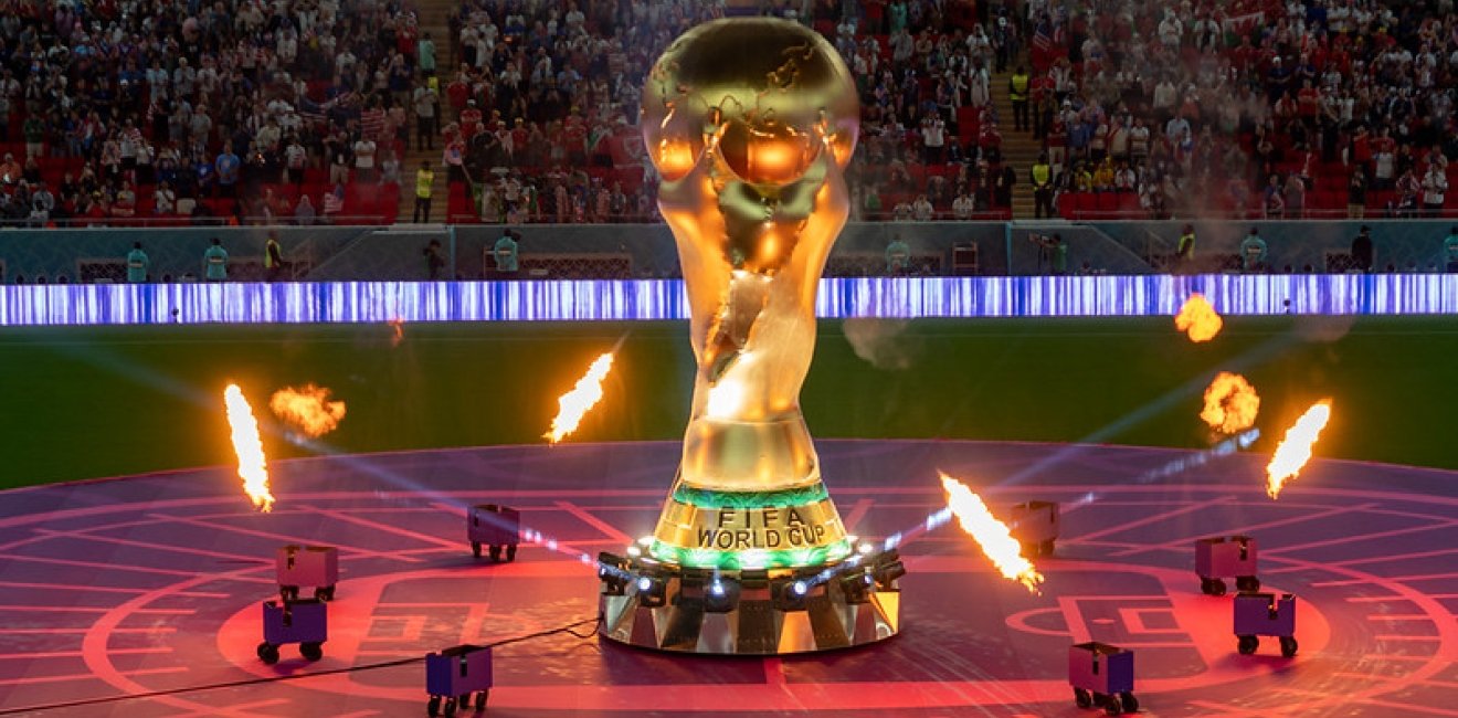 The 2022 World Cup Opening Ceremony in Doha, Qatar