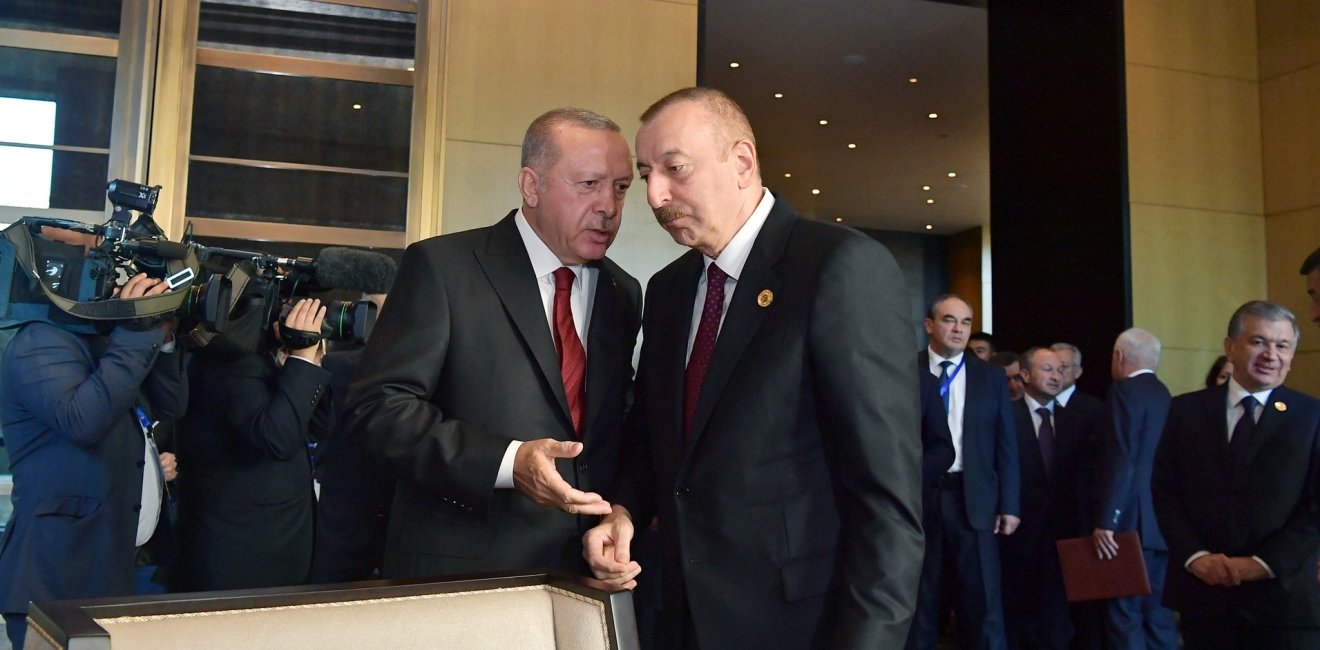 Aliyev and Erdogan at OTS 2019