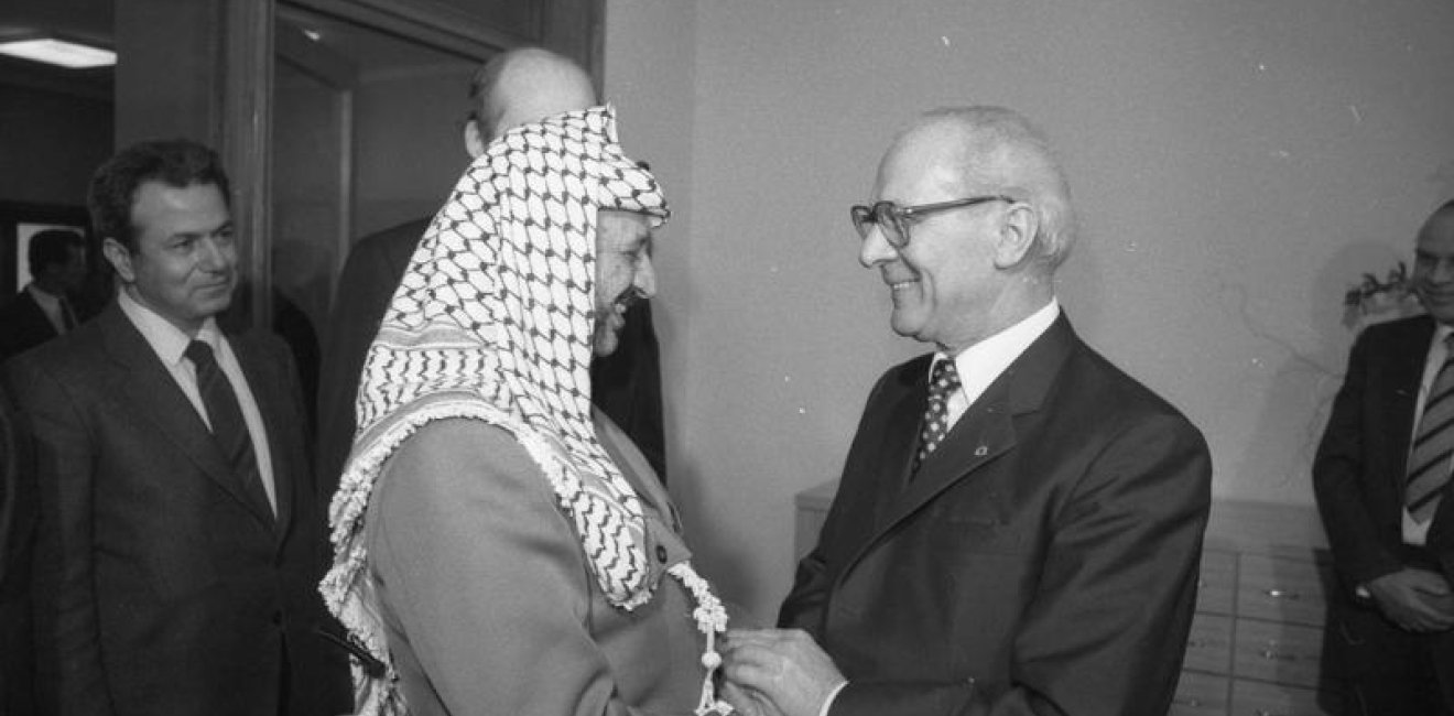 Honecker and Arafat