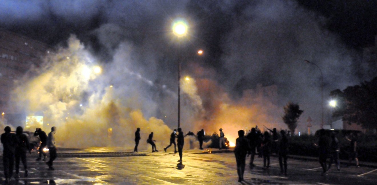 Protests after the death of 17-year-old Nahel Marzouk, who was shot by a policeman at a traffic stop.
