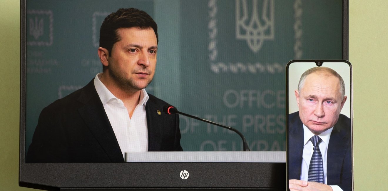 Image Putin/Zelensky