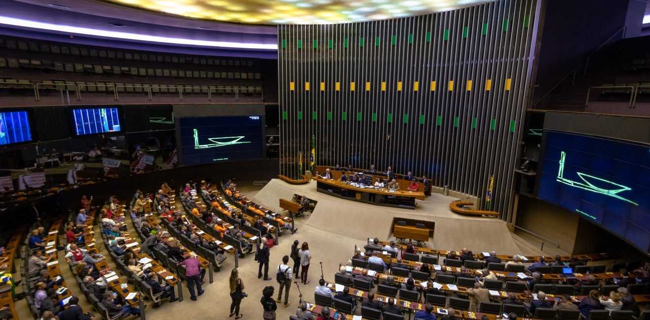 Chamber of Deputies Plenary at Brazilian National Congress