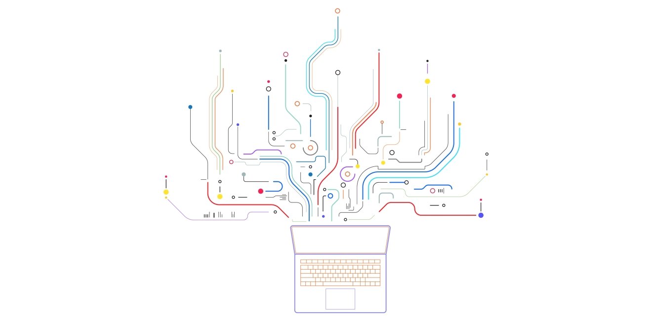 iot internet of things laptop device network connection