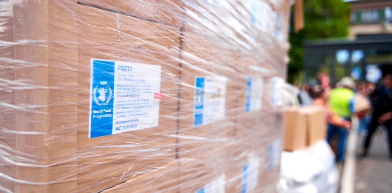 UN World Food Program Boxes
