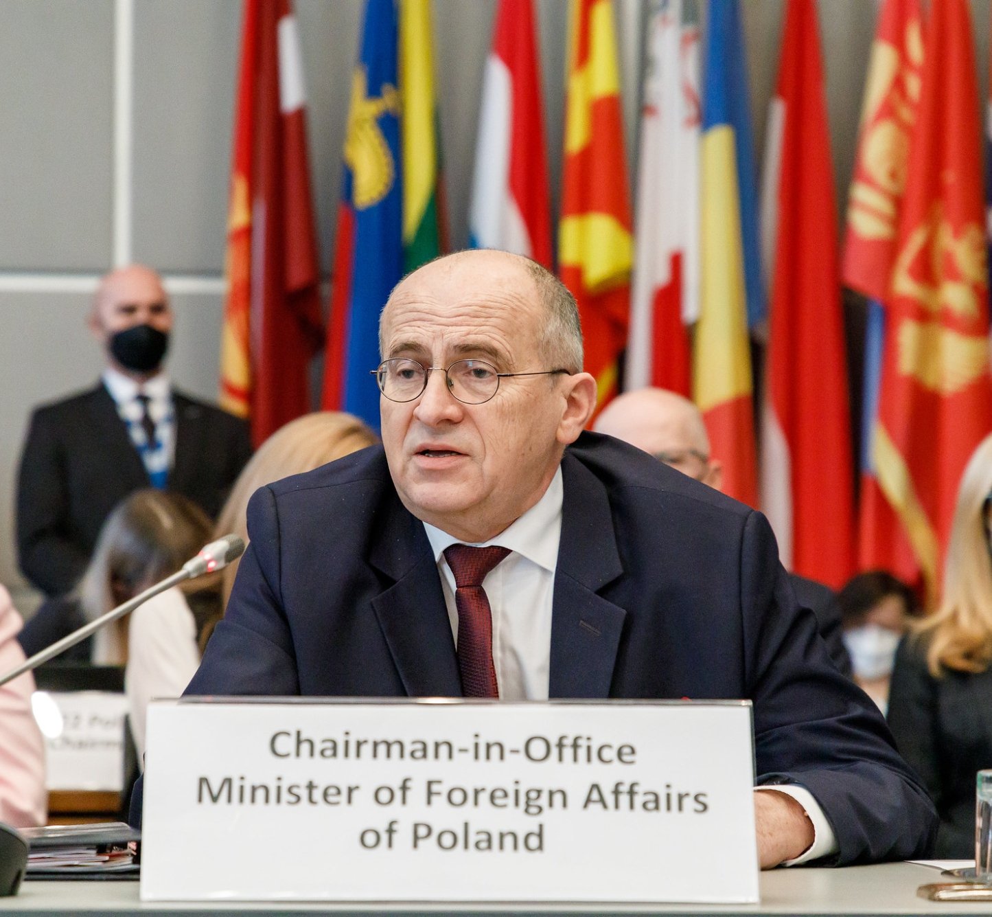 Zbigniew Rau, Polish Minister for Foreign Affairs