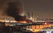 Fire and terrorist attack at Crocus City Hall
