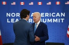 Biden and Trudeau at CDMX NALS
