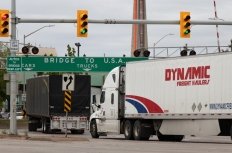 Canadian Trucks entering the United States