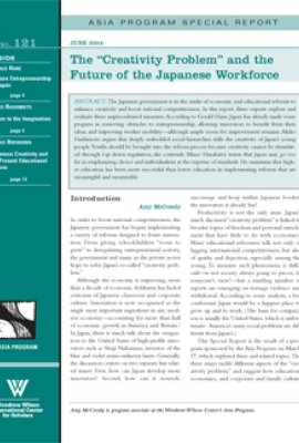 The "Creativity Problem" and the Future of the Japanese Workforce