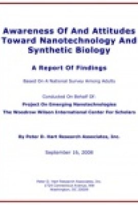 Poll: Risks and Benefits of Synthetic Biology and Nanotechnology