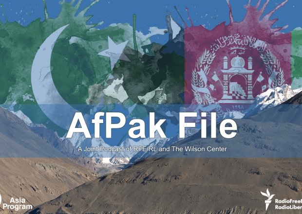 An image of mountains with the flags of Pakistan and Afghanistan in the background.