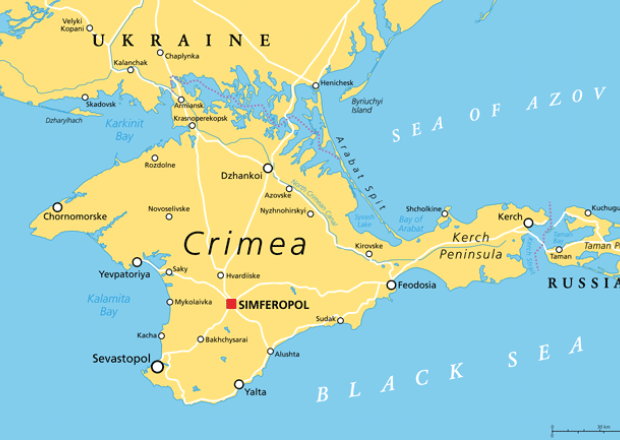 Map of Crimea