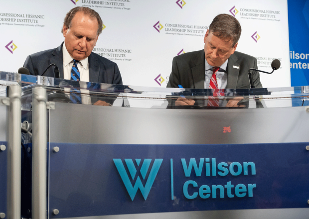 The Honorable Lincoln Diaz-Balart, CHLI Founder and Chairman and Ambassador Mark Green